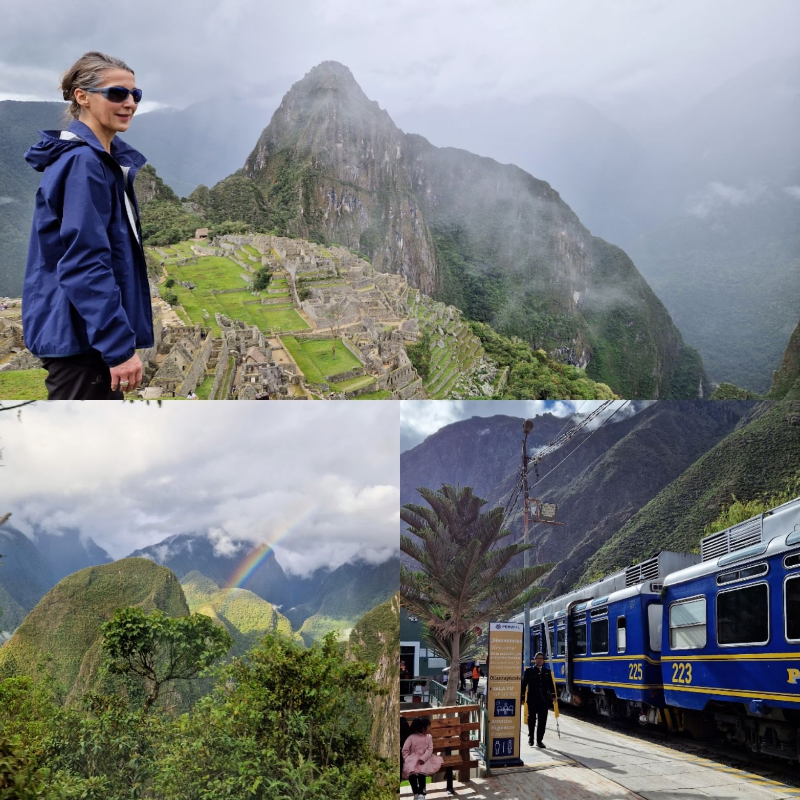 Manuela Forster at Machu Picchu