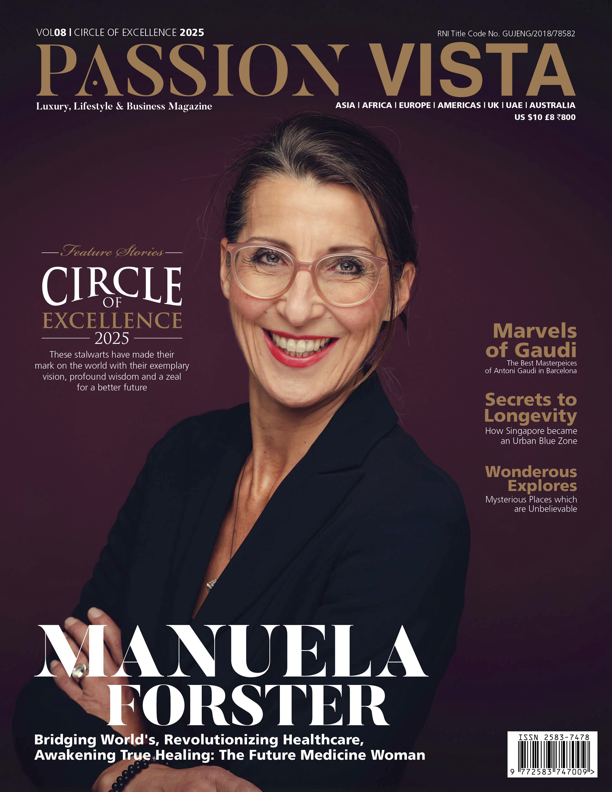 Cover story of Manuela Forster in Passion Vista